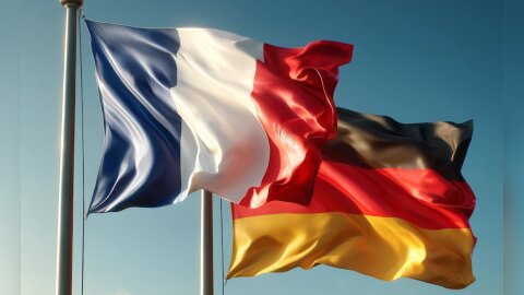 La promotion de la langue du partenaire fait partie des axes pour l’amitié franco-allemande. - © ChatGPT
