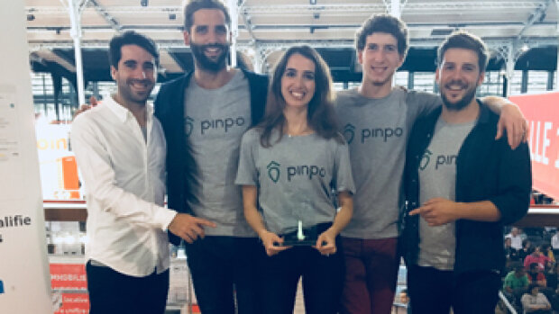 Pinpo remporte le trophée de la start-up RENT 2017