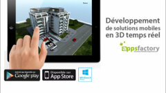 Appsfactory propose des solutions mobiles 3D en réalité augmentée et temps réel