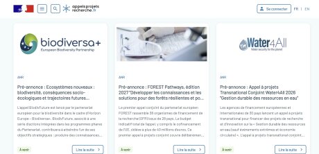 ©  Portail appelsprojetsrecherche.fr