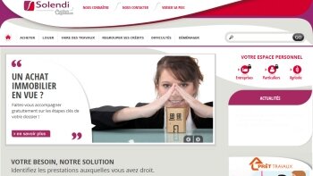 Solendi étoffe ses services sur son nouveau site