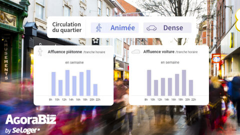 Agorabiz, premier site à enrichir ses annonces avec les données des flux piétons et véhicules -