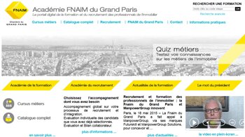 La FNAIM Grand Paris prend le virage digital avec le lancement d’une plateforme de formation