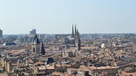 La ville de Bordeaux est actuellement en zone rouge.  - © D.R.