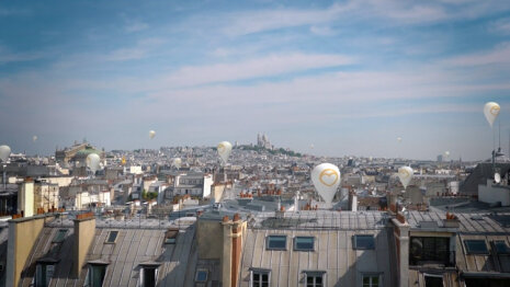 Opération séduction de Bien’Ici sur les toits de Paris - © D.R.