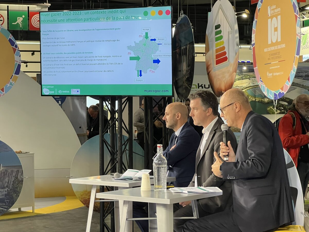 News Tank Energies GRTgaz la consommation de gaz d'août à octobre