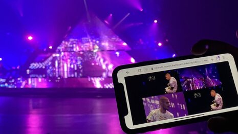 Le concert de Matt Pokora a été diffusé depuis la Seine Musicale (92). - © D.R.