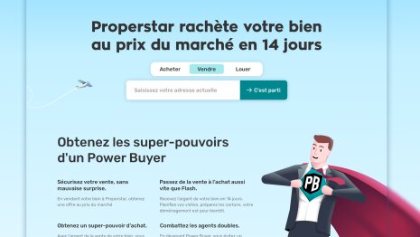 Porperstar revendique 400 000 annonces immobilières en France - © D.R.