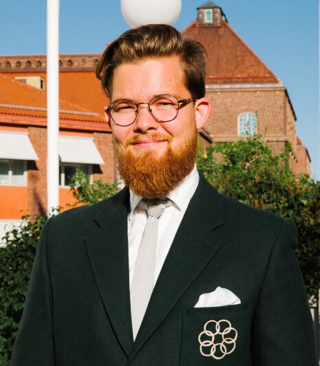 Charley Jönsson préside l’association étudiante de la KTH Stockholm. - © Charley Jönsson