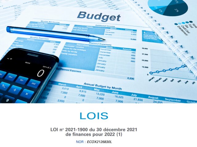 Promulation Promulgation de la loi de finances pour 2022 : présentation des ...