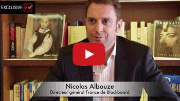 3 min avec Nicolas Albouze, directeur général France de Blackboard