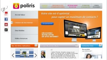 Sites mobiles : Poliris propose une offre simple sur abonnement - © D.R.