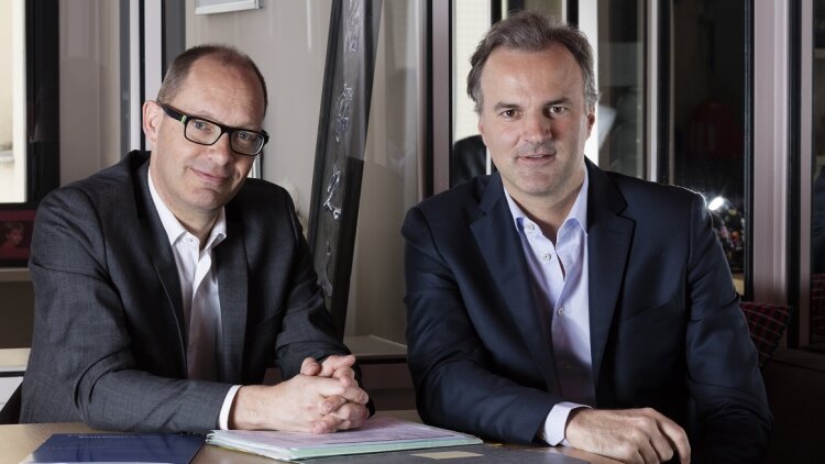 Thomas Abinal et Amaury de Calonne, co-fondateurs de Monetivia - DR