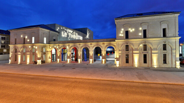 Le Théâtre de Saint-Nazaire propose une salle de 836 places. - © D.R.
