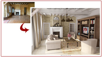 « Home Staging Virtuel® » d’ ArchiDeco séduit les grands réseaux immobiliers - © D.R.