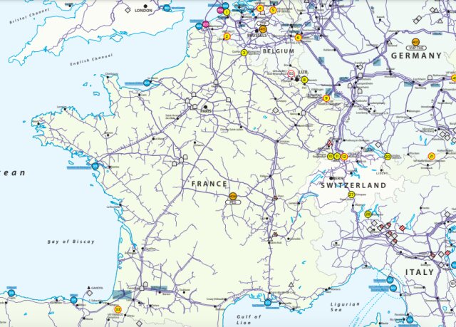 Gaz : publication de la carte des capacités du système en 2026 par l ...
