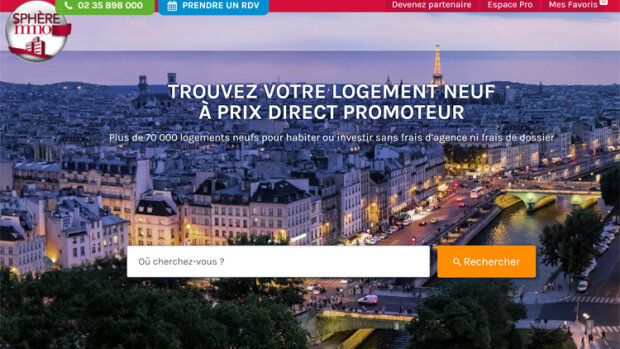 70 000 lots sur Sphère Immo - © D.R.