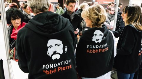 La Fondation Abbé Pierre agit pour agir pour le logement des défavorisés. - © Pierre Faure