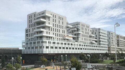 Au 2e trimestre 2023 en France, un appartement neuf est vendu en moyenne 4 827 € le m2. - © BB
