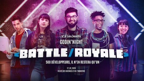 LesJeudis lance la Codin’Night Battle Royale -
