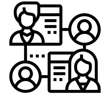 ©  organization chart by Eucalyp from the Noun Project