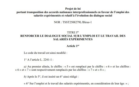 ©  Ministère du travail et de l'emploi