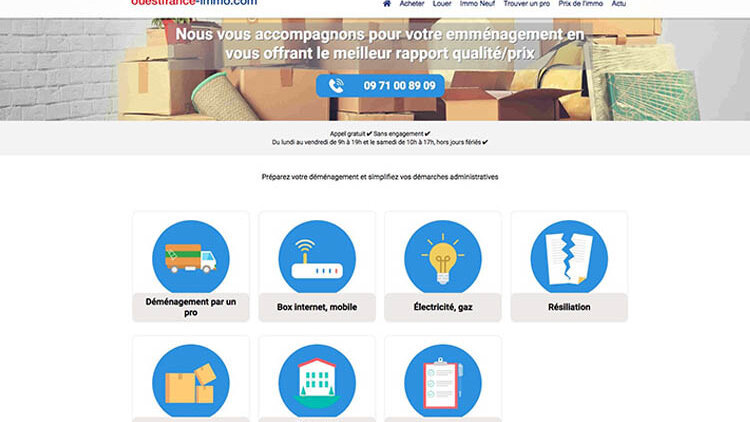 Ouestfrance-immo muscle son offre de services - D.R.