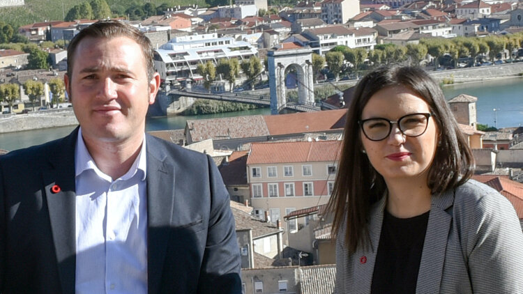M. et Mme Leuillier, franchisés Orpi - Dr
