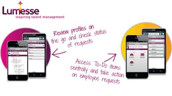 Lumesse développe sa solution de gestion des talents en version mobile - © D.R.