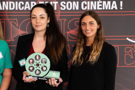 Audrey Bertrand et Floriane Lacroix, étudient à South Champagne BS - © Cédric Helsly