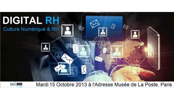 Agenda : 2e édition du colloque Digital RH le 15 octobre 2013