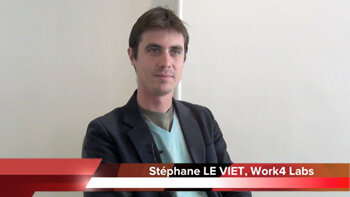 4 min 30 avec Stéphane Le Viet, CEO de Work4 Labs