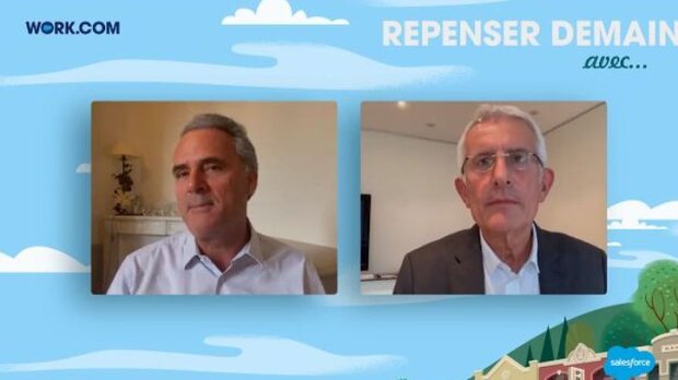Webinar : Olivier Derrien et Guillaume Pepy introduisent Work.com par Salesforce - © D.R.