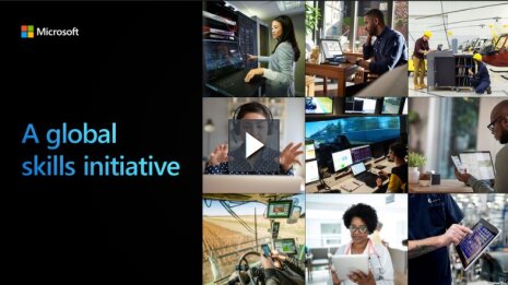 Global Skills Initiative : Microsoft parie sur la montée en compétences numériques - © D.R.