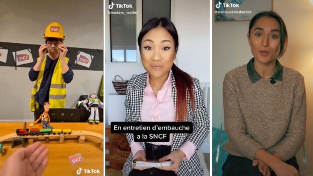 La SNCF a organisé une campagne TikTok avec la participation d’influenceurs. - © D.R.