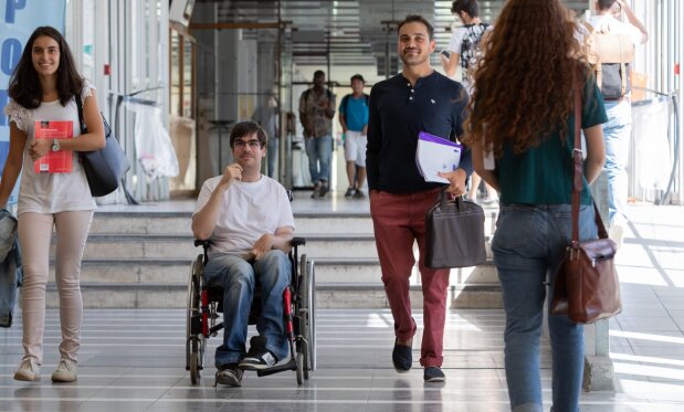 1,69 % de la population étudiante est en situation de handicap à la rentrée 2019. - © Université de Bordeaux - CPU