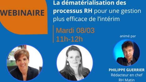 Webinar OneSys en replay : des processus RH dématérialisés pour une gestion efficace de l’intérim - © D.R.