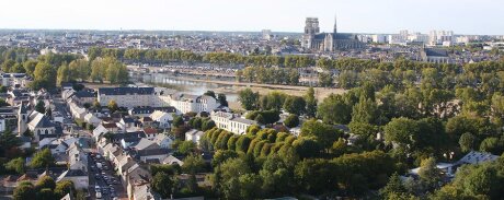 ©  Orléans Métropole vue ciel arbres