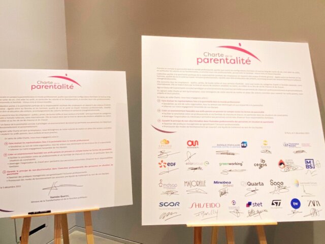 News Tank RH - Charte de la parentalité, OQVT : 25 employeurs