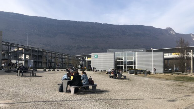 Nous avons rencontré Grégory Chatel sur le campus de Savoie Technolac au Bourget-du-Lac. - © Marine Dessaux