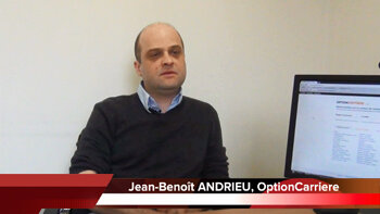 4 min 30 avec Jean-Benoît Andrieu, co-fondateur d’OptionCarrière