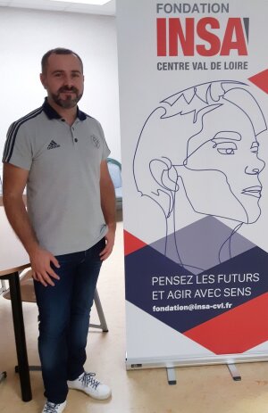 Julien Olivier est délégué général de la fondation Insa - © D.R.
