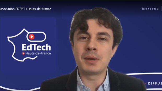 Chris Delepierre, cofondateur de Trézorium devient président d’Edtech Hauts-de-France. - © D.R.