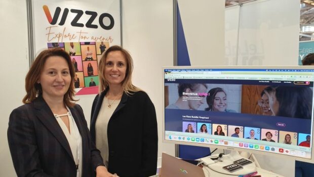Salon Solutions RH : Anilda Billion et Lana Dutreix présentent Vizzo.com - © D.R.