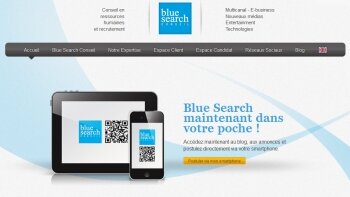 Blue Search adopte le QR code