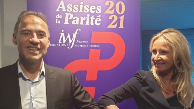 Bilan des Assises de la Parité 2021 avec Mathieu Gabai (EPOKA) et Lucille Desjonquères (IWF) - © D.R.