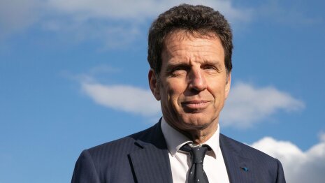 Geoffroy Roux de Bézieux, président du Mouvement des entreprises de France (Medef). - © SIPA