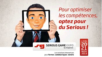 Rendez-vous au Serious Game Expo à Lyon les 20 et 21 novembre