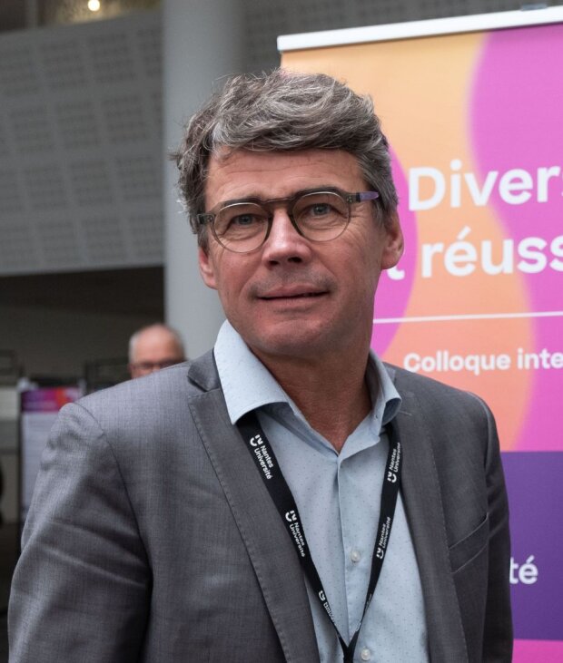 Arnaud Guével est vice-président en charge de la formation et de l’éducation ouverte. - © Jeanne Minier-Nantes Université