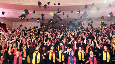 Cérémonie de remise des diplômes de doctorat Université Paris Cité, promotion 2021. - © Université Paris Cité